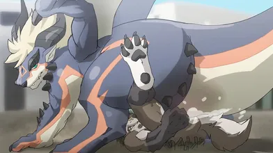 "Blo*od-Thirsty Breeding with a Dragon - Geppei5959"