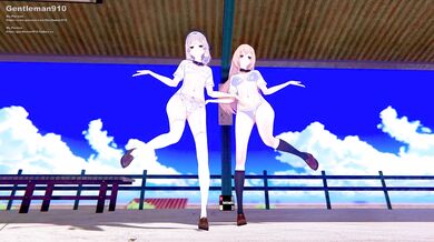 'Caramelldansen with Momoko and Aimi! Shaking their buns while getting sweaty! The sexiest hentai PORN video you'll ever see!'