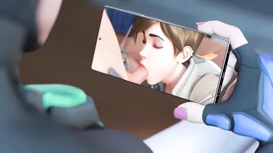 The hot mech D.Va gets a foot job from her lover Redmoa in stunning 4K resolution and 60 frames per second.
