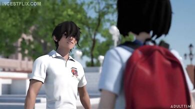 "Sexy High School Student 11 Takes On The Entire Faculty In A Wild Anal Sex Orgy!"