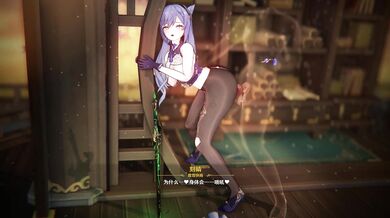 "Female Ninja Assassin Kekkai Defeats her Enemy with a Deadly Kiss (Sound VA)"