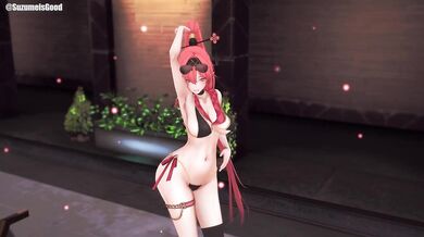 "Bouncing Busty Beauties in Bikini's: Wuthering Waves Yinlin's Nice Body Gets Down and Dirty with Hot Sex Dance Moves!"