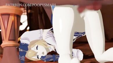 "Jean Gets Poopy-Smashed in the Butt!"