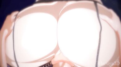 'The Little Trickster and Doggy Style in the First Scene by Haruya3D'