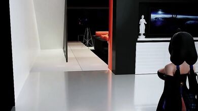 'A monstrous parasite engulfs a helpless victim in the throes of ecstasy, as she screams out for release from her agonizing pleasure.'