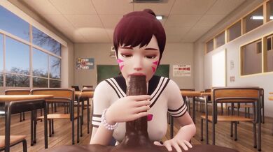 'Satisfying Fantasy: Anal Craving for D.Va'