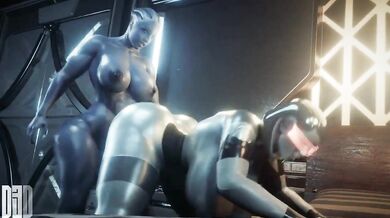 'The Sounds of Liara and Edi: A Hentai Porn Video'