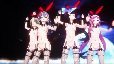 "Hentai MMD Dancing Group - KDA, the Dirtiest Dance Crew!"