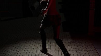 "Running Ashley Clothed Turntable - RE4 (4K)"