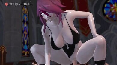 "Riding the Stallion: Rosaria Cowgirl's Poopy Smash"