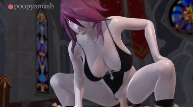 "Riding the Stallion: Rosaria Cowgirl's Poopy Smash"