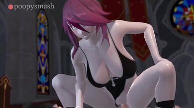 "Riding the Stallion: Rosaria Cowgirl's Poopy Smash"