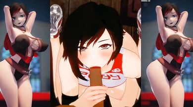 "Ruby's Rage: Wild Sex with Blake Belladonna in the PMV of RWBY"
