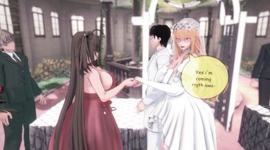 "The NTR Wedding Guest and Her Lustful Desires - Japanese Porn (8005)".