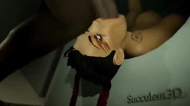 'The Naughty Housewife Succubus: Bound to a Washing Machine'