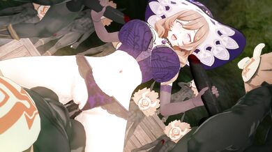 'Blowjobs and Pissplay - Kagome Takes on a Group of Ruthless Men![Darkkuno]'