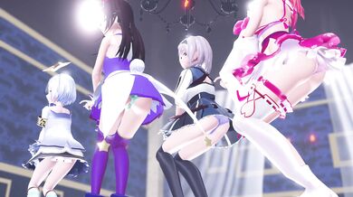 "[Four-kissing-my-daughter] Hololive EXID UP DOWN"