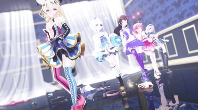 "[Four-kissing-my-daughter] Hololive EXID UP DOWN"