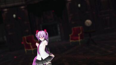 'Unveiling the Doll: Miku, Hatsune and their Reversible Campaign of Seduction through a Hentai Vocaloid Dance in 3D with Pink Hair'