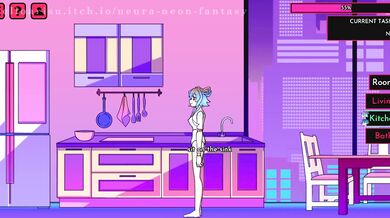 'Busty Nurse Ana Neon Fetish Day Dreams Part 9'.