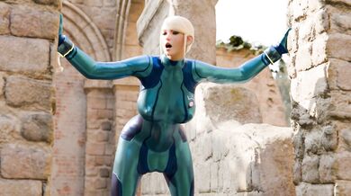 "Futa and Samus have an Auto Paizuri with MilkyGirls!"