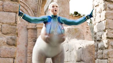 "Futa and Samus have an Auto Paizuri with MilkyGirls!"