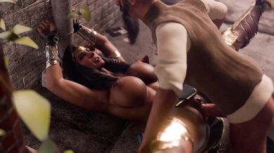 Wonder Woman and the Mad Cat Masturbation Mission
