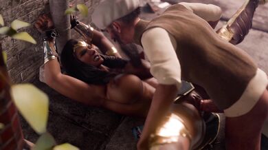 Wonder Woman and the Mad Cat Masturbation Mission