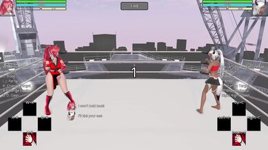 'Break Time! Ellie and Roka's Third Match of Hentai Porn Fun'