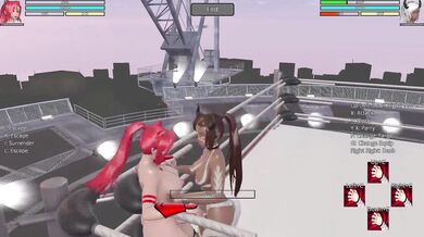 'Break Time! Ellie and Roka's Third Match of Hentai Porn Fun'