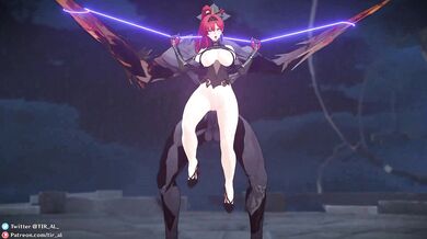 The Yin-Yang Energy within her Body, and the Yang-Fire that Burns.