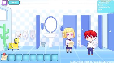 "Campus Confessions: The Restroom Encounters"