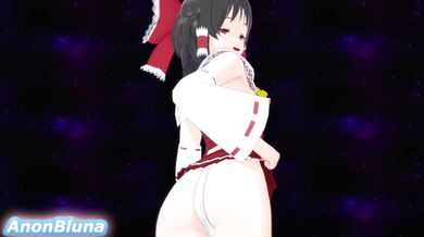 "The Temptation of Reimu Hakurei - A Hentai Porn Video"