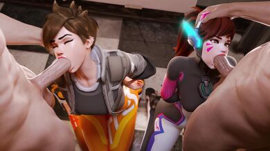 'DVA & Tracer - A Night At The Tower (Part 1) [TheDefault] [No WM]