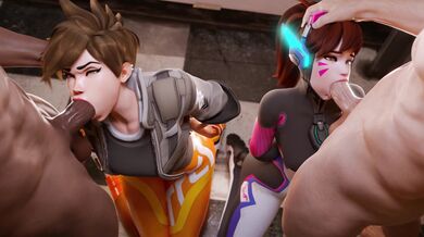 'DVA & Tracer - A Night At The Tower (Part 1) [TheDefault] [No WM]