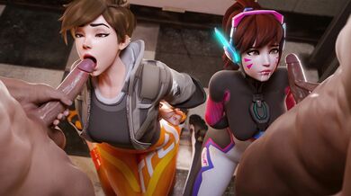 'DVA & Tracer - A Night At The Tower (Part 1) [TheDefault] [No WM]