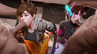 'DVA & Tracer - A Night At The Tower (Part 1) [TheDefault] [No WM]