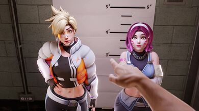 Intro Tracer & D.Va Part 1 [Topless][TheCount][NO WM]