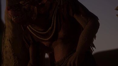 "Sexy Park Ranger Strips Down And Gets Fingered In The Wild!"