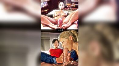 "Sexual Heat Wave: Panam, Palmer and Chloe Get Sweaty in the Sun"