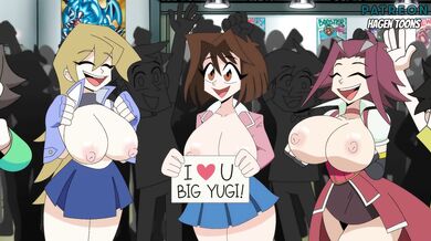 "Sexual Tension Rises as Two Duelists Compete for the Ultimate Prize, Each Other's Breasts!"