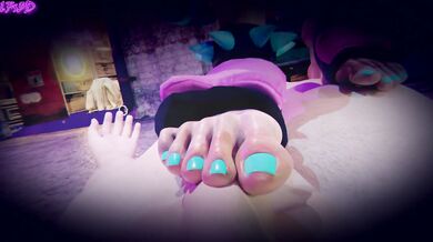 "Masochistic Foot Worship: Juri's Domination"
