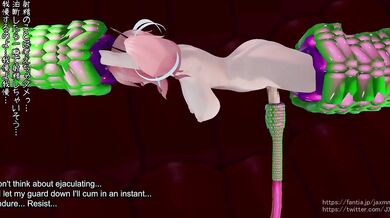 [Subtitled] Futanari Bremerton Tug Of War (JaxMMD)