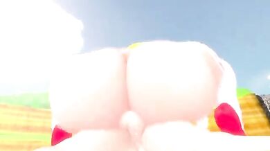 "Peach's Downward Smash: The Ultimate Orgasmic Thrill Ride"