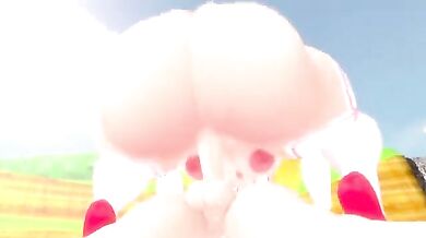 "Peach's Downward Smash: The Ultimate Orgasmic Thrill Ride"