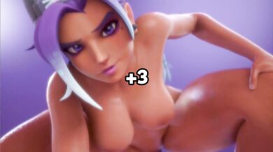 "The Ultimate Showdown: Tracer, Widowmaker, Sombra, and Ashe Go Head-to-Head in a Nasty Battle for Supremacy!"