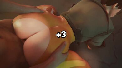 "The Ultimate Showdown: Tracer, Widowmaker, Sombra, and Ashe Go Head-to-Head in a Nasty Battle for Supremacy!"