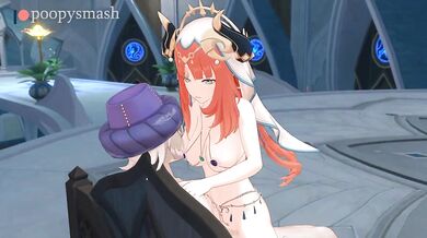 'Nilou's Fecal Adventure at the Akademiya [Poopy Smash]'