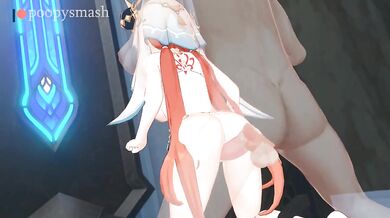 'Nilou's Fecal Adventure at the Akademiya [Poopy Smash]'