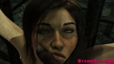 'Slippery Slope With Lara Croft: A Hot Japanese Slut In Office Uniform '